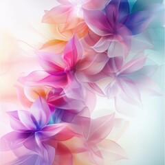 Obraz premium Close-up view of Abstract Floral