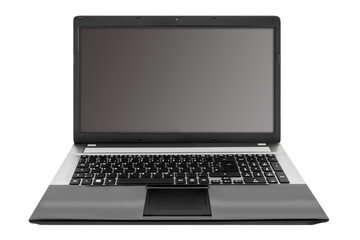 Notebook isolated on white background