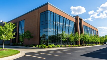 Management of urban commercial structures overseeing operations in a professional architectural environment