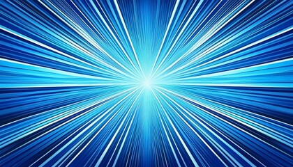 dynamic blue comic book style burst background illustration