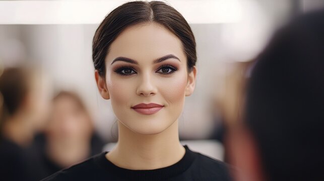 Makeup masterclass aspiring artists learn techniques studio environment educational workshop engaging atmosphere