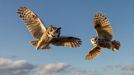 owls fly 