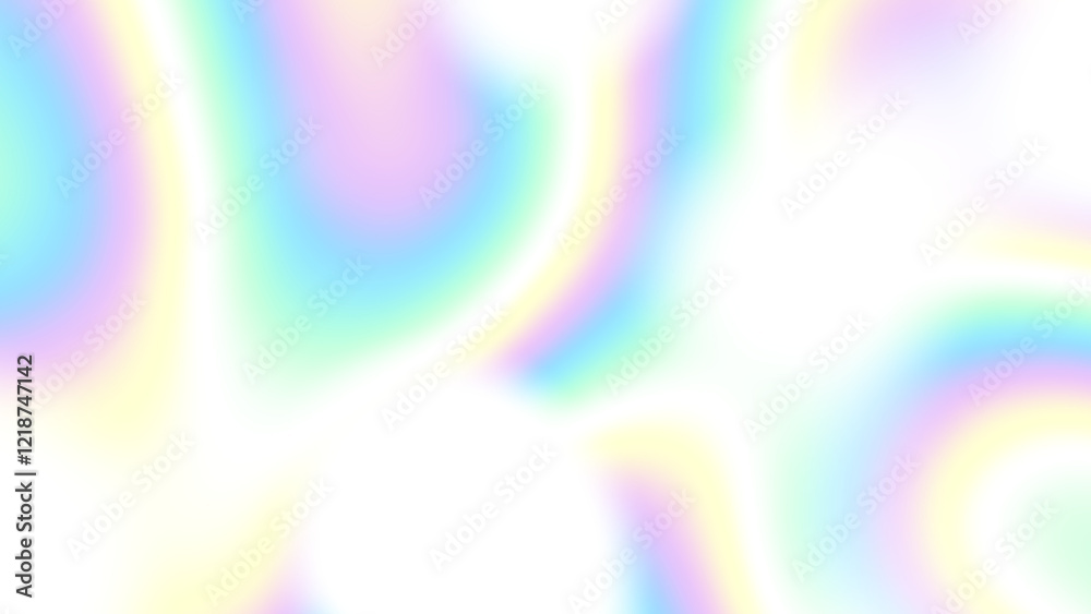 Poster Colorful gradient shape blur. Blur Gradient Shape transparent PNG shape gradient Shining circle holographic blurred shape rainbow colors. Abstract design