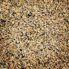close up of sand on a beach