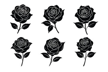 Stylish and Modern Rose Logo Designs