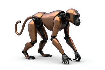 monkey in the future in th robor world