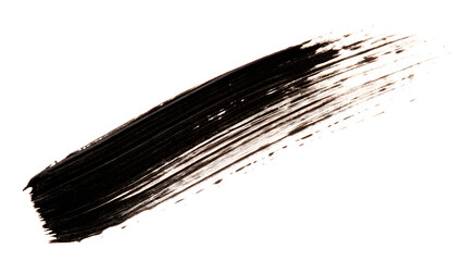 Brush stroke isolated on white background