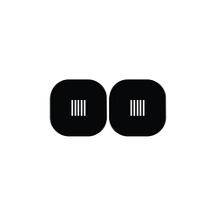 OO monogram logo design letter text name symbol monochrome logotype alphabet character simple logo