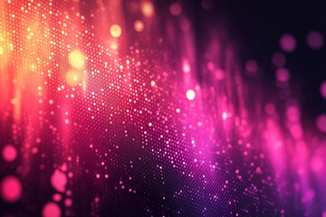 Obraz premium Colorful abstract background with sparkling dots and vibrant hues creating a mesmerizing visual experience