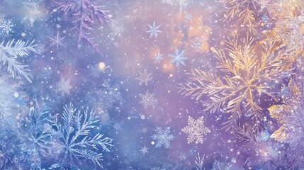 With its glistening stars, snowflakes, and icy gradients, this festive winter background evokes the magic of the holidays.