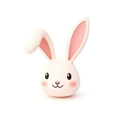 Fototapeta premium An isometric depiction of bunny ears icon