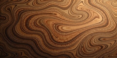 Abstract swirling pattern, rich earthy tones, organic texture, design element for backgrounds