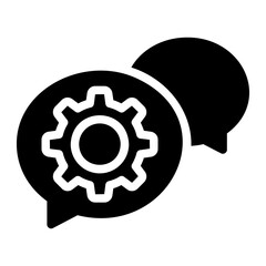 settings glyph icon