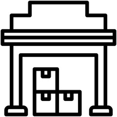 Warehouse Icon