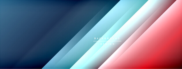 Obraz premium Light shadow lines dynamic gradient background