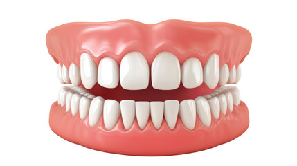 Obraz premium Gums dentistry human tooth on transparent background 