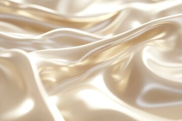 Obraz premium Abstract blurred beige background with bokeh lights. Shiny golden light effect. Abstract blurry light background with copy space. Light and shadow, shine, glow. 