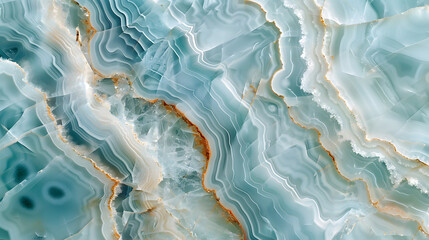Aqua onyx colorful crystal marble texture with icy colors, generative ai