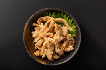 ホタテ貝ひも　中華あえ