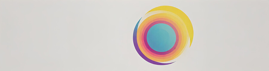 Obraz premium illustrazione sfondo con elementi astratti e motivi geometrici a tema surreale