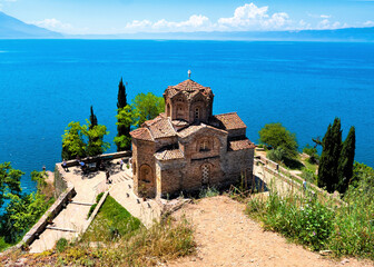 Church of St. John at Kaneo in Ohrid, Macedonia