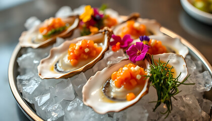 food, freshness, seafood, close-up, gourmet, meal, refreshment, appetizer, healthy eating, plate, ice, backgrounds