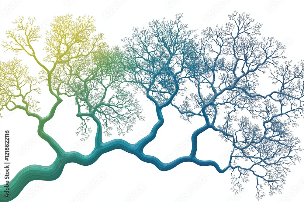 Poster Branching trees with randomized growth.