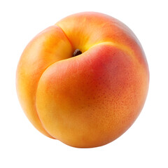 Apricot isolated on transparent background