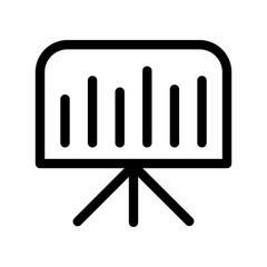 Presentation board icon design template