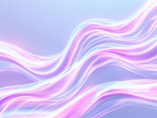 Naklejka premium Calming wave effect of smooth pastel light streaks abstract background graphic design serene environment elegant viewpoint