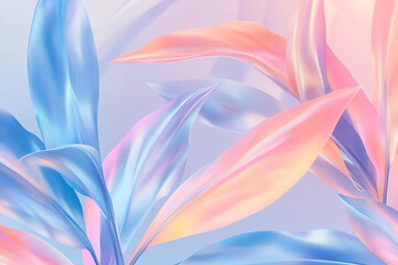Obraz premium Pastel abstract background with delicate water droplets, soft gradients, and dreamy textures for creative design, advertising, branding, and modern visuals