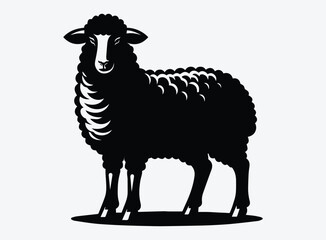  Black Sheep Vector Illustration - Standing Out from the Crowd
