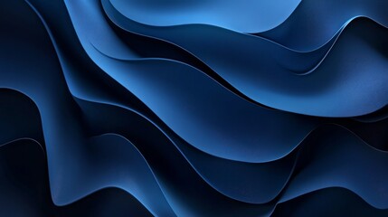 Obraz premium Futuristic blue technology background with abstract circuit patterns, digital data flow, and glowing light effects, high-tech innovation concept