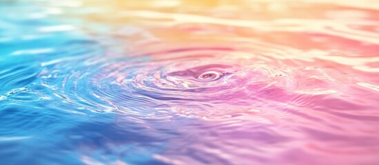 Pastel water ripples, pool, calm background, spa