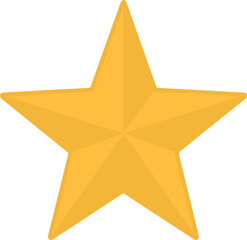 Obraz premium gold star
