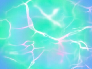 A serene abstract design featuring turquoise and aqua shades blended with soft white streaks, resembling light reflections on water.