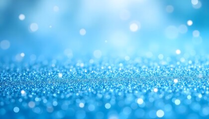 Sparkling Blue Glitter Background Texture Image