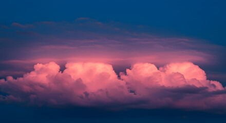 Naklejka premium blue sky and clouds