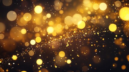 Golden Sparkle Background