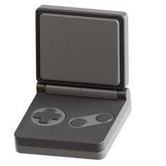 Retro Game boy Controller 3D Icon