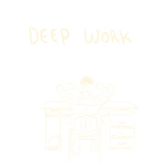 hand drawn and hand lettering hobby and fruit.