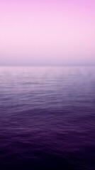 Obraz premium Serene Purple Ocean at Dusk
