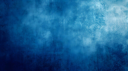 Obraz premium Blue gradient background with grain texture, generative ai