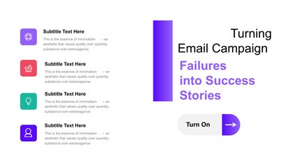 Obraz premium Finance Plan Presentation Layout