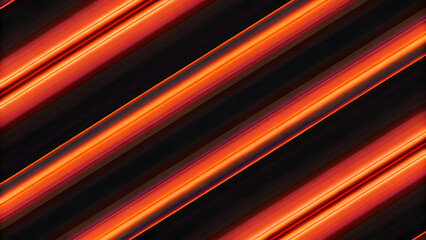 Fototapeta premium Abstract background with red gradient light streaks on black, glowing blurred motion effect, glowing horizontal lines