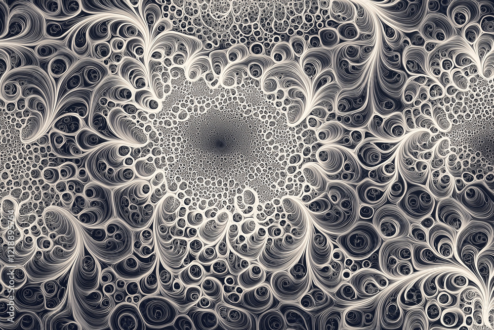 Poster Seamless repeating procedural patterns