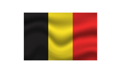 Fototapeta premium Belgium Flag