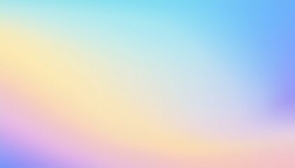 Obraz premium Minimal Pastel Soft Rainbow Gradient Graphic Color Background. for posters, ad banners, brochures, flyers, covers, websites.