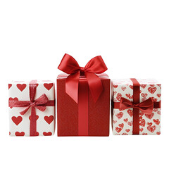 Valentine’s Day Gift Boxes with Heart Patterns