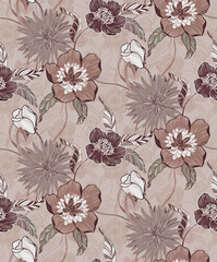 Seamless floral pattern